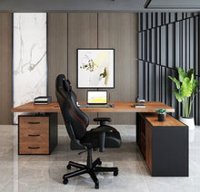Load image into Gallery viewer, Solid Wood Office Desk, Office Table, Manager Desk - Mr Nanyang