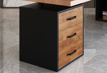 Load image into Gallery viewer, Solid Wood Office Desk, Office Table, Manager Desk - Mr Nanyang