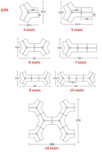 Load image into Gallery viewer, Kaleidoscope Office Desk System or Workstations - Mr Nanyang