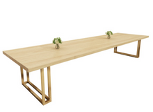 Load image into Gallery viewer, Solid Wood Long Dining Table|Conference Table - Mr Nanyang