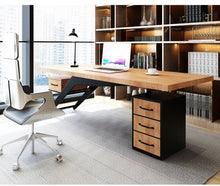 Load image into Gallery viewer, Solid Wood Office Table Soho Desk - Mr Nanyang