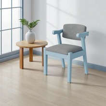 Load image into Gallery viewer, Z-Cushion Rubberwood Chair