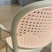 Load image into Gallery viewer, SleekSynth Plastic Rattan Armchair - Mr Nanyang