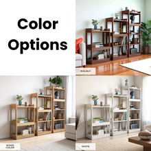 Load image into Gallery viewer, Solid Wood Modular Adjustable Bookshelf Set - Mr Nanyang