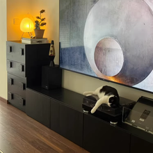 Load image into Gallery viewer, Carmen Modular Sideboard – Stackable Solid Wood Storage Cabinet