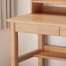 Load image into Gallery viewer, EcoStudy Master SolidWood Table with Drawers and Organizer - Mr Nanyang