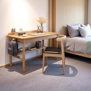 Nordic Solid Wood Study and Office Table - Mr Nanyang