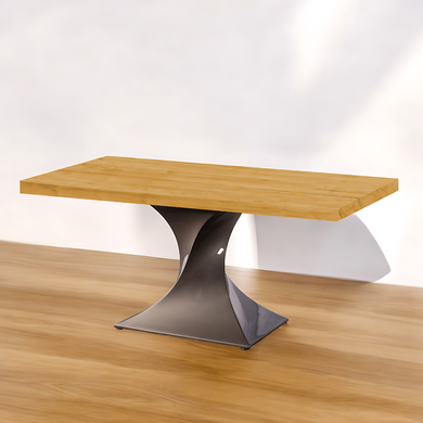 Aria Solid Wood Fusion Table - Mr Nanyang