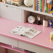 Load image into Gallery viewer, Solid Wood Adjustable Height Kids Desk with Storage - Mr Nanyang