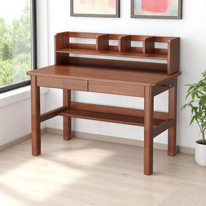 EcoStudy Master SolidWood Table with Drawers and Organizer - Mr Nanyang