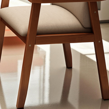 Load image into Gallery viewer, Ergonomic Wooden Accent Chair with Arms
