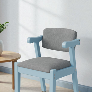 Z-Cushion Rubberwood Chair