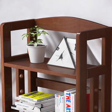 Load image into Gallery viewer, Solid Wood Bookshelf Shelving Storage Rack - Mr Nanyang