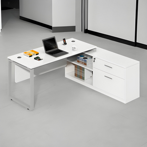 WorkWise Office L-shape Desk - Mr Nanyang