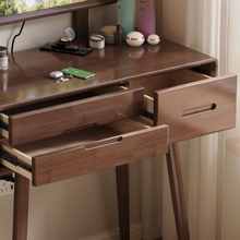 Load image into Gallery viewer, Modern Vanity Table Set - LED Mirror with Storage &amp; Stool - Mr Nanyang
