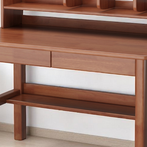 EcoStudy Master SolidWood Table with Drawers and Organizer - Mr Nanyang