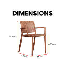 Load image into Gallery viewer, Nanyang Comfort Arm Dining Chair - Mr Nanyang