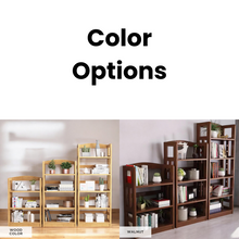 Load image into Gallery viewer, Solid Wood Bookshelf Shelving Storage Rack - Mr Nanyang