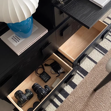 Load image into Gallery viewer, Carmen Modular Sideboard – Stackable Solid Wood Storage Cabinet