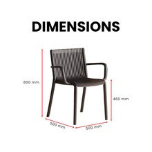 Load image into Gallery viewer, Nanyang Comfort Arm Dining Chair - Mr Nanyang