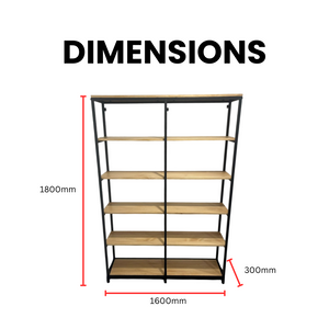 Storage Rack Shelving Bookshelf - Mr Nanyang