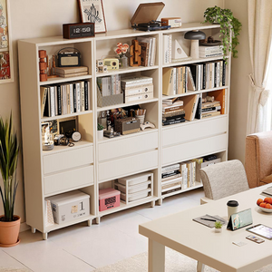 Modular Solid Wood Bookcase & Bookshelf Collection - Mr Nanyang