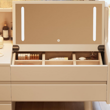 Load image into Gallery viewer, Compact Wooden Dressing Table with Vanity Mirror &amp; Drawers - Mr Nanyang
