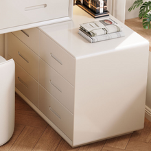 Load image into Gallery viewer, Wooden Vanity Table Set with LED Mirror - Multi-Functional - Mr Nanyang