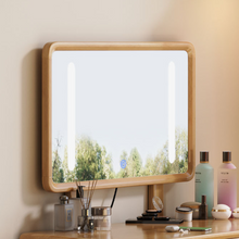 Load image into Gallery viewer, Modern Vanity Table Set - LED Mirror with Storage &amp; Stool - Mr Nanyang