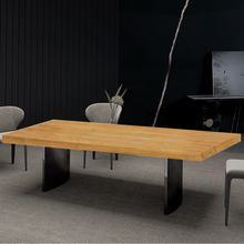 Load image into Gallery viewer, Timber Axis Solid Wood Table - Mr Nanyang