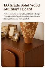 Load image into Gallery viewer, Carmen French Retro Sideboard Cabinet – Sculptural Solid Wood Storage