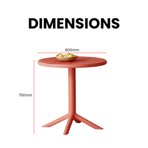 EcoFlex Plastic side table - Mr Nanyang