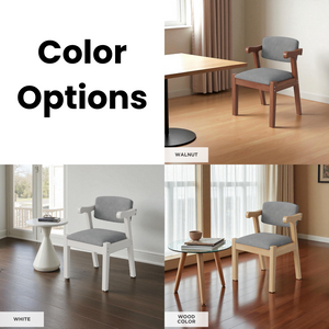 Z-Cushion Rubberwood Chair