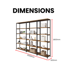 Load image into Gallery viewer, Storage Rack Shelving Bookshelf - Mr Nanyang