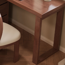 Load image into Gallery viewer, L-Shaped Solid Wood Dressing Table Corner Vanity with 6 Drawers - Mr Nanyang