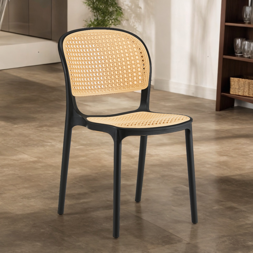 Charm Plastic Rattan Chair - Mr Nanyang