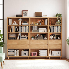 Load image into Gallery viewer, Modular Solid Wood Bookcase &amp; Bookshelf Collection - Mr Nanyang
