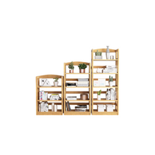 Load image into Gallery viewer, Solid Wood Bookshelf Shelving Storage Rack - Mr Nanyang