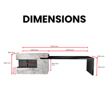 Load image into Gallery viewer, Marbella Suite Kitchen Island Table - Mr Nanyang