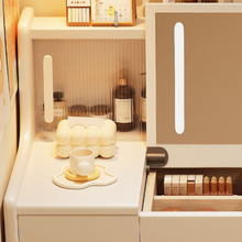 Load image into Gallery viewer, Compact Wooden Dressing Table with Vanity Mirror &amp; Drawers - Mr Nanyang