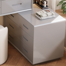 Load image into Gallery viewer, Wooden Vanity Table Set with LED Mirror - Multi-Functional - Mr Nanyang