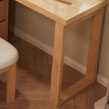 Load image into Gallery viewer, L-Shaped Solid Wood Dressing Table Corner Vanity with 6 Drawers - Mr Nanyang