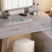 Load image into Gallery viewer, Wooden Vanity Table Set with LED Mirror - Multi-Functional - Mr Nanyang