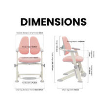 Load image into Gallery viewer, GrowSmart Children&#39;s Study Chair - Mr Nanyang