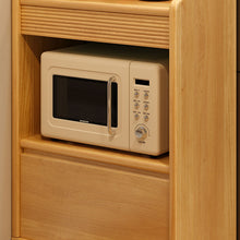 Load image into Gallery viewer, Modern Solid Wood Tall Sideboard Cabinet-Multi-Tier