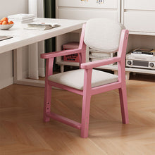 Load image into Gallery viewer, Nordic Solid Wood Armchair with Adjustable Footrest