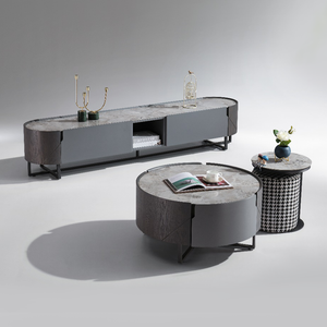 Vogue Sintered Stone Dual Coffee Tables - Mr Nanyang