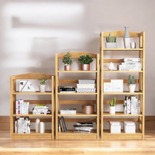 Load image into Gallery viewer, Solid Wood Bookshelf Shelving Storage Rack - Mr Nanyang