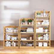 Image 40: Solid Wood Bookshelf Shelving Storage Rack - Mr Nanyang