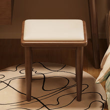 Load image into Gallery viewer, Classic Solid Wood Makeup Bench